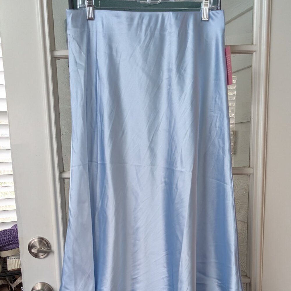 💙 NWT Ivy City Co Tiff Skirt in Light Blue - L